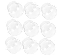 ABOOFAN 10 Pièces Globe Deau à Remplir Trousses Globes d' en Verre Vides Métier De Bonhomme De Neige De Noel pour Sapin Globes Deau Bricolage La Bulle Pot