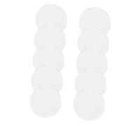 ABOOFAN 10 Pièces Lot de Lentilles Optiques Convexes Transparentes Acrylique pour Physique Expérimentale et Observation Précise