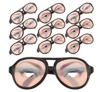 ABOOFAN 10 Pièces Lunettes Farces, Accessoires de Déguisement | Design Créatif et Confortable, Usage Polyvalent, Faciles pour Blagues, Fête D'anniversaire et Célébration Halloween