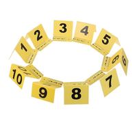 ABOOFAN 10 Pièces Marqueurs de Preuves avec Échelle pour Scènes de Crime Lot pour Identification Précise et Organisation sur Site