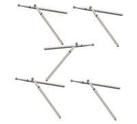 ABOOFAN 10 Pièces Nail Bits Set Professional Russian Manicure Cuticle Drill Bits Silicon Carbide Cone Nail Drill For Precise Shaping Smoothing And Filing