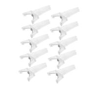 ABOOFAN 10 Pièces Pinces Volumisantes Sans Marque pour Racines Outil Léger de Rehaussement de Volume Naturel Clips Blancs pour Coiffure Fluffy à Effet Couronne Haute