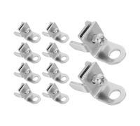 ABOOFAN 10 Pièces Serrure Électrique Installation Facile Acier Inoxydable pour Rail de Rideau Accessoire Motorisé Robuste pour Système de Tringles à Rideaux