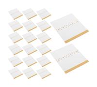 ABOOFAN 100 Pièces Cartes de Siège de Banquet 3,5x2 Pouces en Papier | Lune et Étoiles Dorées, pour Buffet et Dîner, à Noter ou Copier, Stable et Net