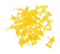 ABOOFAN 100 Pièces Figurine Ouvrier Miniature Réaliste 6,5cm | Collection et Décoration de Bureau, Design Délicat, Format Portable, Usage Polyvalent