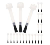 ABOOFAN 100 pièces Kit Brosses de Remplacement pour Vernis à Ongles Pinceaux Liquides Durables pour Gel Ongles Outil Pratique pour Application Précise Éclaboussures Usage Professionnel et