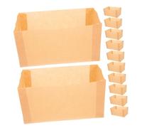 ABOOFAN 100 Pièces Paper Loaf Pan Liners Nonstick Bread Baking Paper Oilproof For Cake Toast Baking Accessories