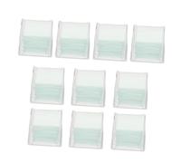 ABOOFAN 1000 Pièces Microscope Cover Slips Transparent Glass Pre-cleaned Square Slides For Optical Observation And Biology Study Vacuum Packed