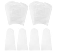 ABOOFAN 1000 Pièces Moufles Jetables en Plastique pour Examen Médical Protection Hygiénique du Doigt, Légers et Adaptés aux Urgences Extérieures et Centres de Soins
