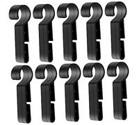 ABOOFAN 100pièces Clips pour Casque De Sécurité Et Lampe Frontale Boucles De Fixation Robustes Et Facile à Utiliser pour Divers Casques