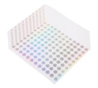 ABOOFAN 10feuille Autocollants Inspection Qualité Qc Pass Verts Étiquettes Adhésives Amovibles Tamper pour Contrôle Qualité Validation Produit Assurance Conformité