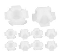 ABOOFAN 10pcs Clips De Remplacement Bague De Liaison D'essuie-glace Pour Les Bras D'essuie-glace De Agricole De Camion De Voiture Pour Divers Modèles