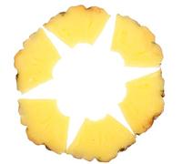 ABOOFAN 12 Pièces Accessoires De Photographie D'ananas Tranches De Fruits Réalistes Faux Blocs De Fruits Modèle D'ananas Artificiel Citron Décor Modèle De Faux Fruit Raisins Yellow PVC