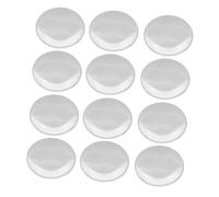 ABOOFAN 12 Pièces Lentilles Convexes Double Convexes Verre Optique Acrylique Loupe pour Expériences Physiques Lecture Bijoux Inspection Électronique Portable