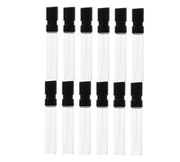 ABOOFAN 12 pièces Lot de Flacons Vaporisateurs Verre Mini Atomiseurs Rechargeables Transparents Vaporisateurs Parfum de Voyage Anti-fuite avec Bouchon à Clip Français pour Échantillons et