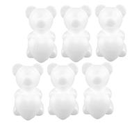 ABOOFAN 12 Pièces Modèles Mousse Ours et Cœurs pour Loisirs Créatifs Saint-valentin Décoration DIY Romantique Set Complet pour Projets Manuels