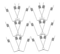 ABOOFAN 12 Pièces Poubelle ressort printemps pour bac Torsion Spring Small réparation de ressorts pour couvercles Cuisine Bin Spring robuste Acier inoxydable