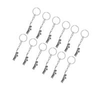ABOOFAN 12 pièces Statue Of Liberty Keychain Set Metal American Souvenir Pendant For Bags And Keys Lightweight Patriotic gift for for for for for for For Independence Day And Travel