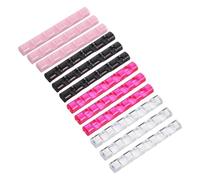 ABOOFAN 12 pièces Support Porte-stylos Manucure Portable Emplacements Fentes pour Pinceaux Nail Art Maquillage et Calligraphie Organiseur Compact pour Salon et Usage Personnel