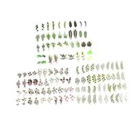 ABOOFAN 120 pièces Autocollants DIY Plantes Vintage pour Albums Photos Carnets et Décoration Murale Motifs Naturelles pour Journaux et Agendas