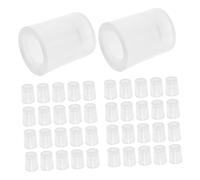 ABOOFAN 120pièces Embout Adaptateur De Bouteille à Enfoncer Bouchon Adaptateur De Bouteille Pour Parfum Huile Essentielle Lotions Et Sérums Kit De Transparents