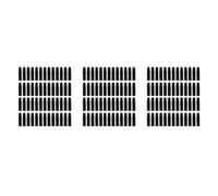ABOOFAN 150 Pièces Couverture Résistante Poussière Verser Remplacement Couvercle Bec Capuchons Anti-poussière pour Verseurs Couvercles De Bec D'huile Verseurs Noir PVC