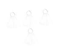 ABOOFAN 150 pièces Nuancier Ongles Éventail Présentoir Vernis Manucure Carte Couleur Pratique Transparent pour Nail Art Salon et Débutants