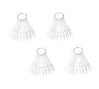 ABOOFAN 160 pièces Présentoir Ongles Transparent pour Salon Manucure Carte Couleur Pratique Nail Art Étudiants Vernis Nail Color Test