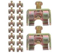 ABOOFAN 18 Pcs Accessoire et Fixation avec Écrou Aile de Ventilateur Industriel pour Ambiance Estivale