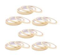 ABOOFAN 18 rouleaux Ruban Adhésif pour Ongles Bande de Séparation Colorée Portable Ruban Adhésif Pelable pour Manucure DIY Usage Professionnel et Domestique