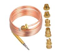 ABOOFAN 1ensemble Kit De Thermocouple pour à Gaz Capteur De Température Et Accessoires pour Cheminées Et Barbecues