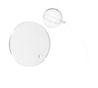 ABOOFAN 1Ensemble Miroir Entraînement Flottant pour Poisson Betta Accessoire Décoratif Balle Flottante pour Aquarium à Eau