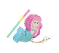 ABOOFAN 1Ensemble Pinata de Sirène Complet Tige Filler pour Décorations Anniversaire Enchantées Accessoires de Résistants Faciles à Installer