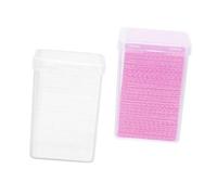 ABOOFAN 2 Boîtes de Lingettes en Coton pour Extensions de Cils Disques de Coton Doux sans Peluches Dissolvants pour Flacons 200 Pièces Usage Professionnel et Salon de Beauté