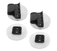 ABOOFAN 2 Ensembles Accessoires Installation Barrière Garçon Fille Rétractable Kit Rallonge Plastique pour Parc Garçon Fille Connecteur Fixation Robuste pour Escaliers et Portes