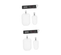 ABOOFAN 2 Ensembles Balance De Cuisine Électronique Pèse-cuillère Électronique Coupon D'échelles De Poids Numérique Grammes Balance Numérique Échelle De Poids Cuillère Plastique