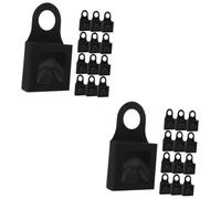 ABOOFAN 2 Ensembles Coffret Vin Rouge Porte-vin Rouge Organisateur De Boîtes De Bouteilles De Organisateur De Maison Papier Kraft Black 20 Pièces * 2