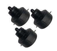 ABOOFAN 2 Ensembles Compression Piezoelectric Car Tweeter Loudspeaker High Pitched Horn Replacement Compact Automotive Audio Accessories 3 Pièces * 2