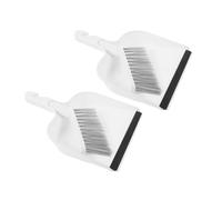 ABOOFAN 2 Ensembles Mini Broom And Dustpan Set Compact Desk Cleaning Tool For Home Office Small Plastic Handheld Sweeper