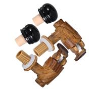ABOOFAN 2 ensembles Robinet de Remplacement pour à Vin Lot Bouchons pour Service Facile Vin Accessoires pour Seau à et Fût de