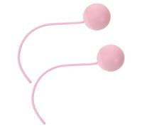 ABOOFAN 2 pièces Balle de Remplacement Sans Fil pour Corde à Sauter Lestée Rose Accessoires Fitness Coordination Entraînement Bras
