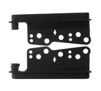 ABOOFAN 2 Pièces Cadre de Montage Stéréo Double Din Support de Latérale pour Tableau de Bord Kit Installation Radio Compatible et Great Wall Cadre de Fixation Facile et