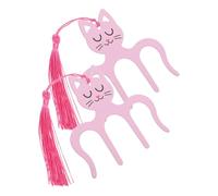 ABOOFAN 2 pièces Clip de Musique Métal Support de Partition Piano avec Design Chat Cartoon Pince Page Multifonction pour Carnets et Partitions