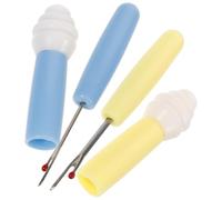 ABOOFAN 2 pièces Découseur Couture Ergonomique avec Gomme Anti-fil pour Couture Outil Portable et Pratique pour Tailleur et Travaux Manuels