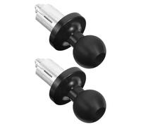 ABOOFAN 2 Pièces Embase à Rotule 24mm Vis M10 en Plastique Métal | Fixation à Bille Solide, Pose et Retrait Faciles, Usage Extérieur et Parcours Filmés, Compatible Téléphone