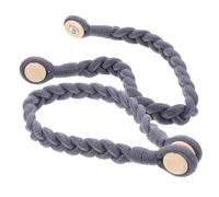ABOOFAN 2 Pièces Embrases Magnétiques pour Rideaux Corde Décorative Attaches et Élégantes pour Drapeaux pour Salon Chambre Bureau et Plus