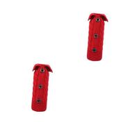 ABOOFAN 2 Pièces Ensemble de Bouteilles de vin de Noël vêtements de Bouteilles de vin Bouteille de vin Boire Pull de Noel Pulls de Noel Joli Manchon de Bouteille Acrylique Rouge