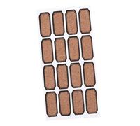 ABOOFAN 2 pièces Étiquettes Autocollantes Bois pour Cadeaux et Bocaux Étiquettes Nominatives Auto-adhésives Stickers pour Étiquetage DIY et Organisation Maison