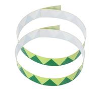 ABOOFAN 2 Pièces Glow In The Dark Tape Fire Safety Strips Adhesive For Emergency Walls Stairs Night Visibility For Homes Schools Hospitals