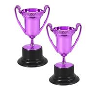 ABOOFAN 2 Pièces Mini Trophées Décoratifs pour Fête Étudiante Récompenses Décoration pour Compétitions et Célébrations